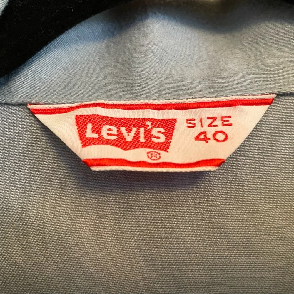 Levi's Vintage Moleskin Blue Trucker Jacket - Picture 2 of 15